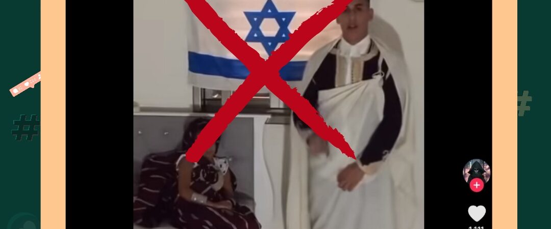 حقيقة فيديو يُظهر أحد أقارب عبد الحميد الدبيبة يرفع علم إسرائيل في مدينة مصراتة