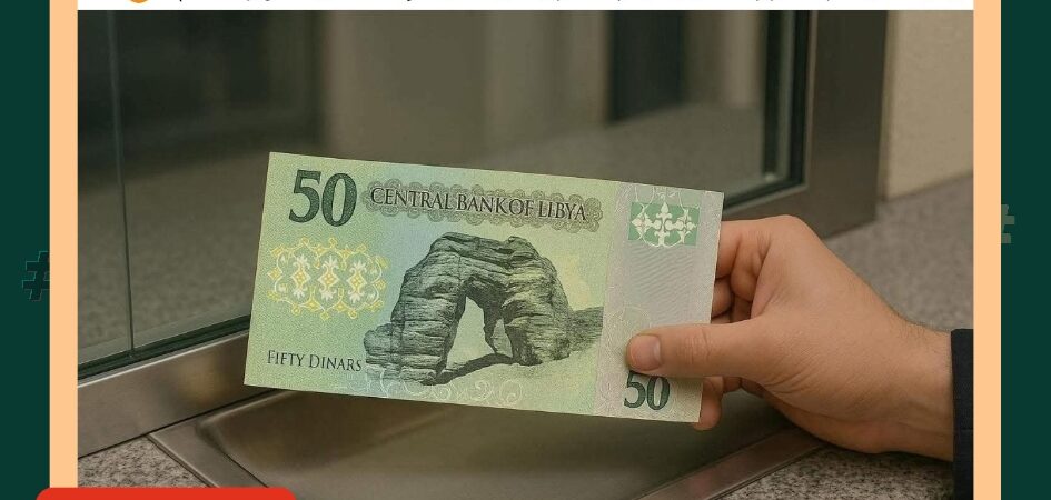 حقيقه تداول ورقة الـ50دينار من جديد